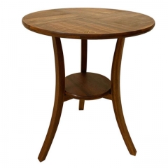 Bàn gỗ ngoài trời tròn Valley