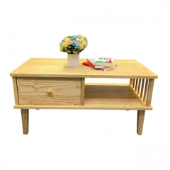 Bàn sofa chữ nhật có ngăn kéo 100x50cm gỗ tần bì 