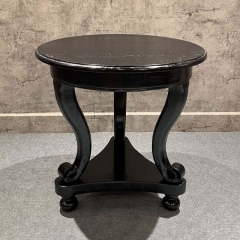 Bàn sofa INDOCHI mặt tròn 60x60cm gỗ tần bì 